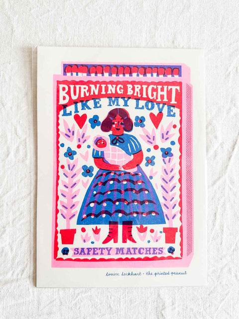 Affiche - Burning bright like my love