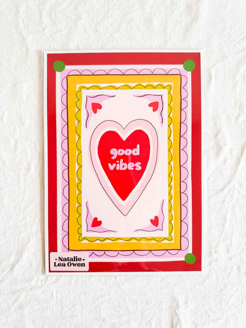 Affiche - Good vibes
