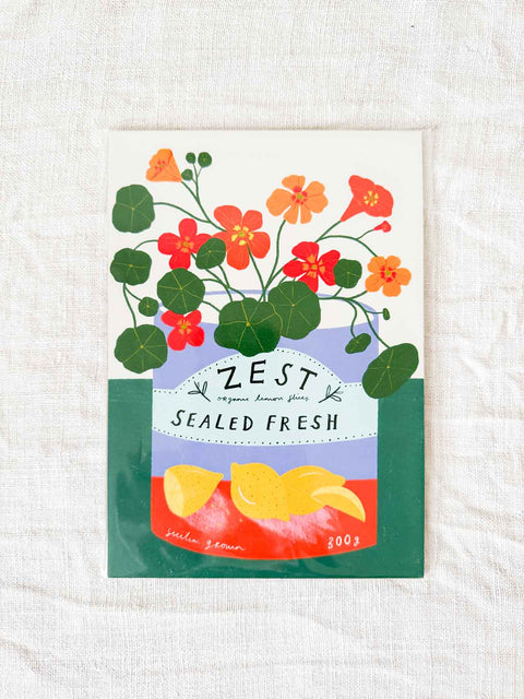 Affiche Zest sealed freh