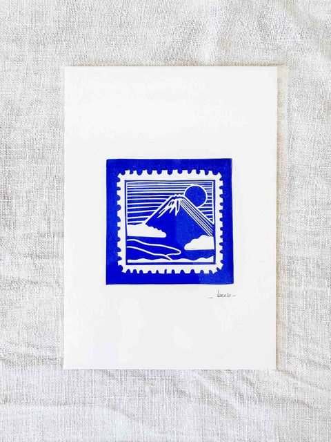 Affiche Linogravure A5