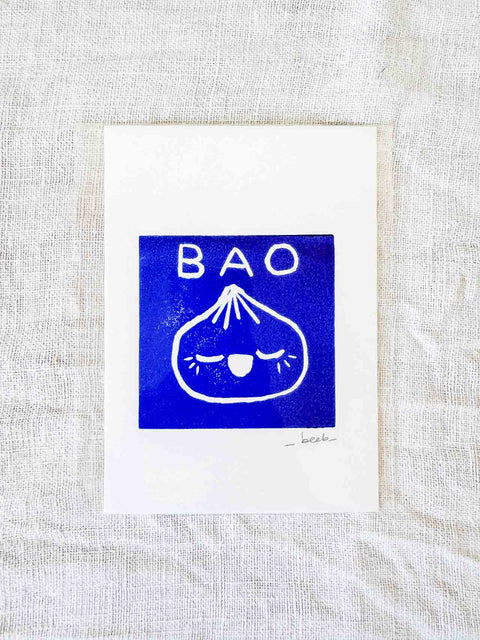Affiche Linogravure A6