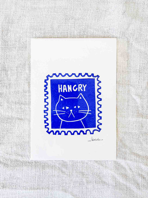 Affiche Linogravure A6
