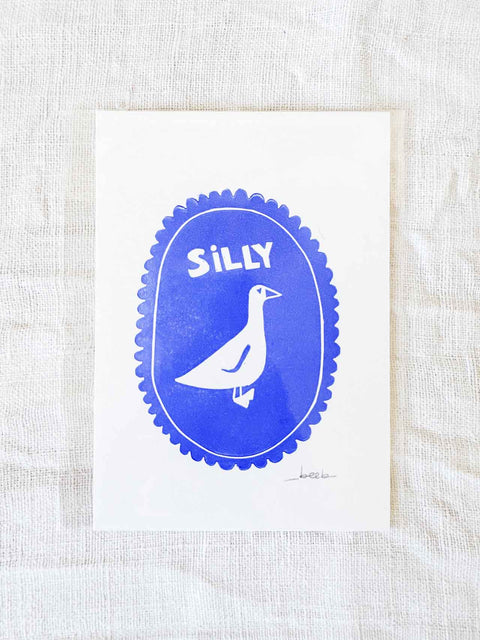Affiche Linogravure A6