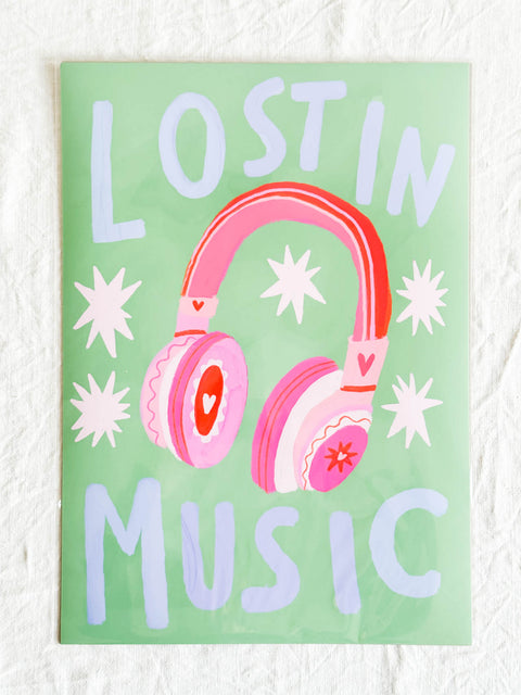 Affiche - Lost in music