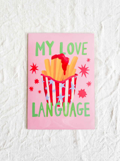 Affiche My love language