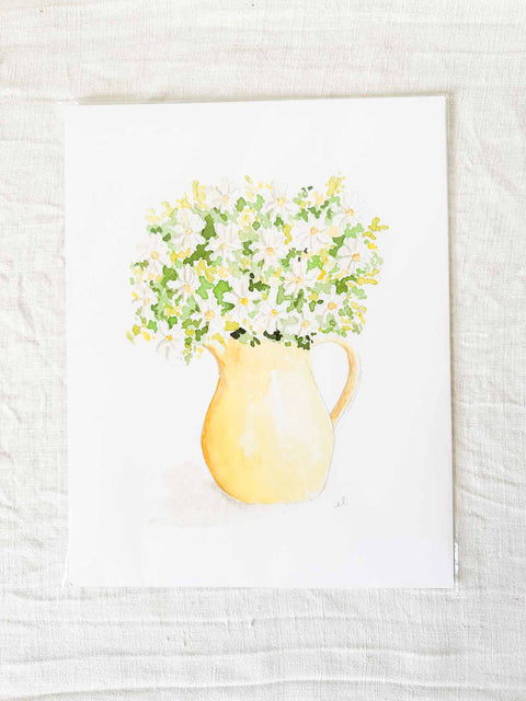 Affiche Bouquet marguerite