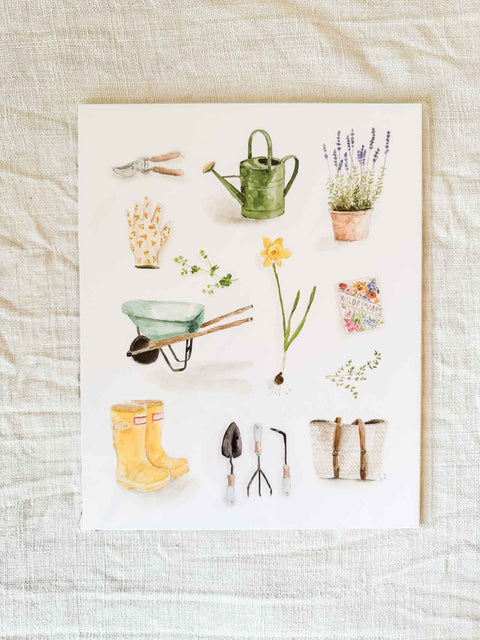 Affiche Collection de jardin