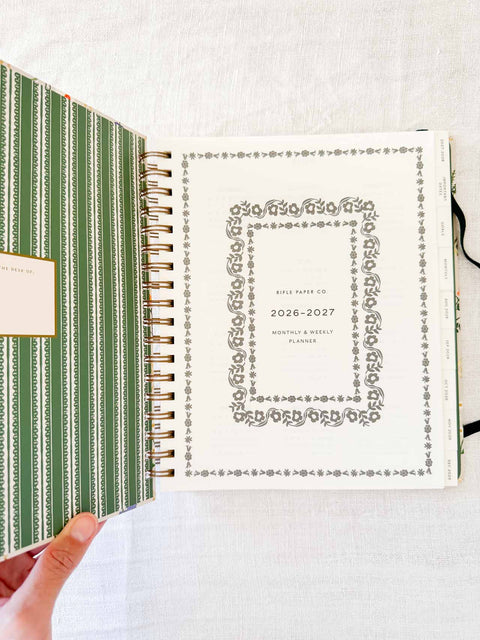 Agenda 2027 17 mois Garden Study