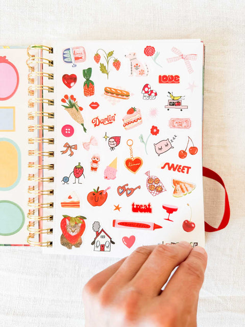 Agenda 17 mois PM Floral