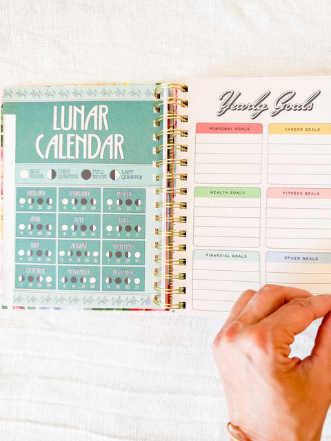 Agenda 17 mois PM Floral