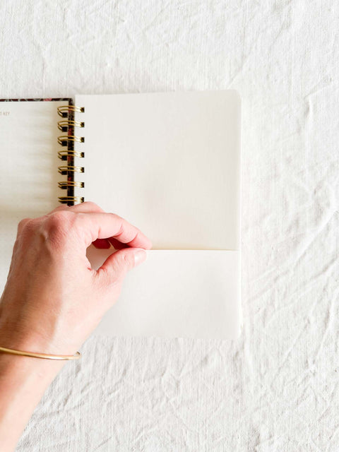 Agenda Vintage Floral - Burgundy