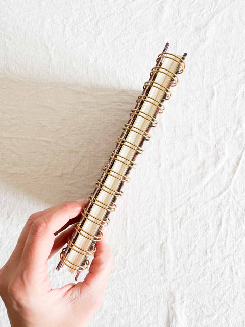 Agenda Vintage Floral - Burgundy