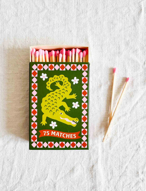 Boîte d'allumettes-  Crocodile 75p