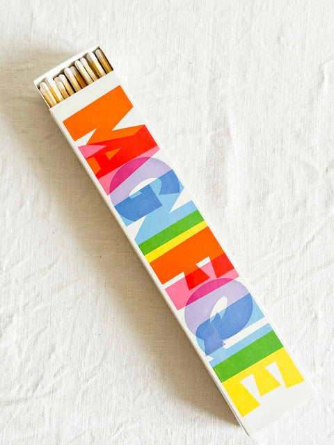 Boîte d'allumettes longue - Magnifique