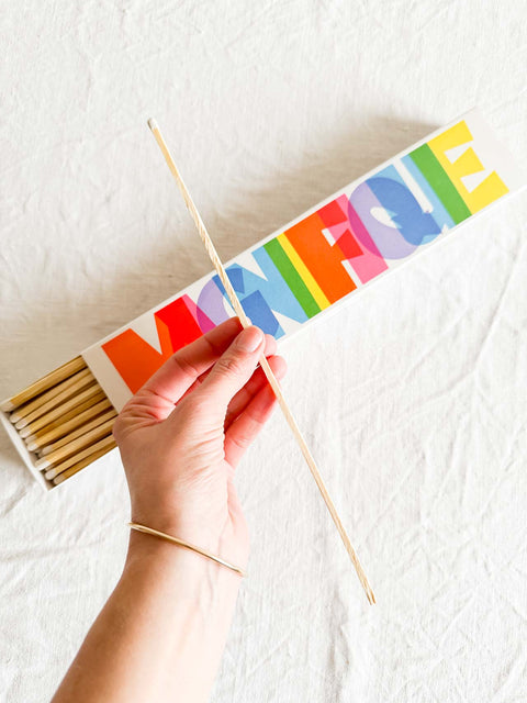 Boîte d'allumettes longue - Magnifique