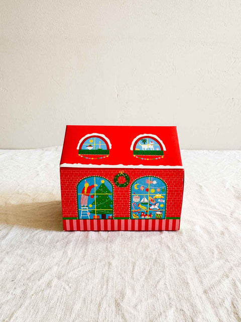 Maison Allumettes - Noël