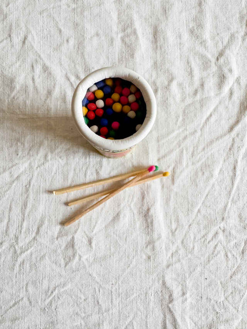 Allumettes Cylindre - Rose