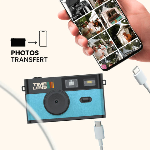 Appareil photo Time lens coloré