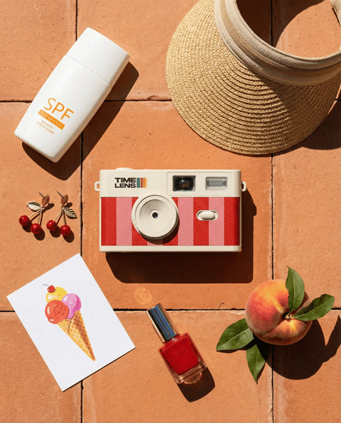 Appareil photo Time lens Cream