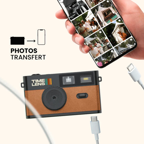 Appareil photo Time lens coloré
