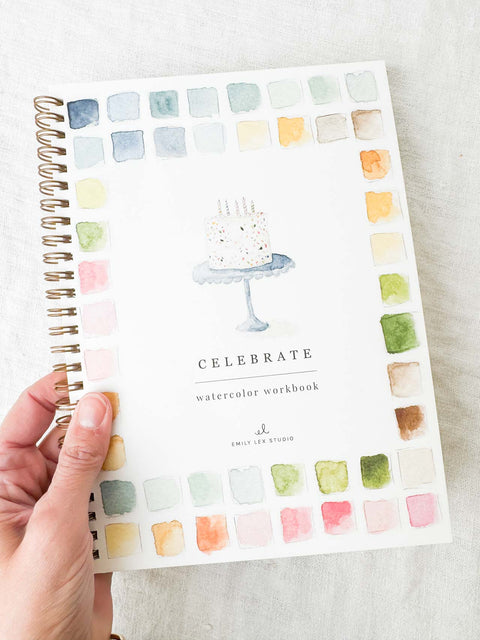 Cahier d'aquarelle Celebrate