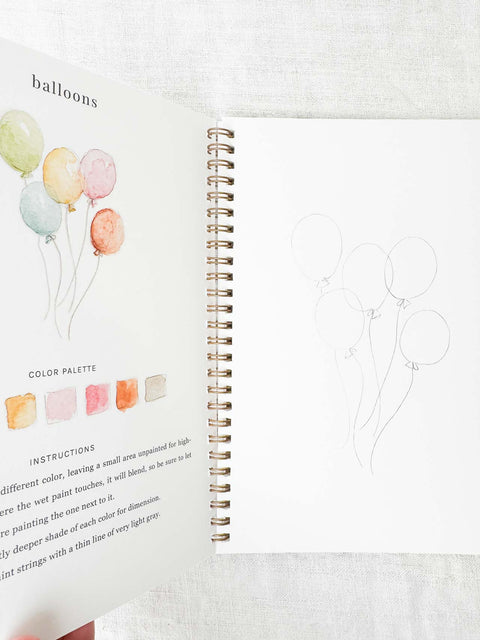 Cahier d'aquarelle Celebrate