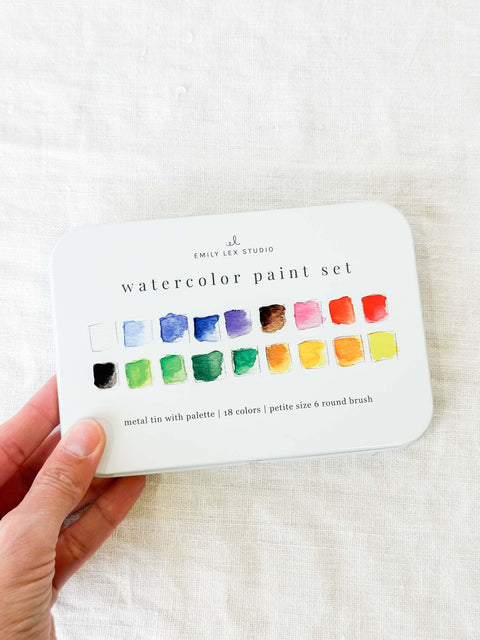 Palette aquarelle 18x Emily lex