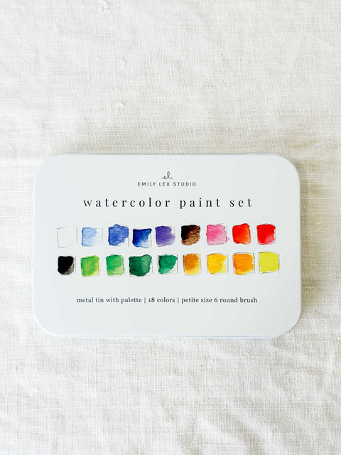 Palette aquarelle 18x Emily lex