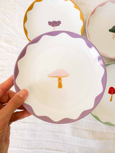 Assiette PM Champignon