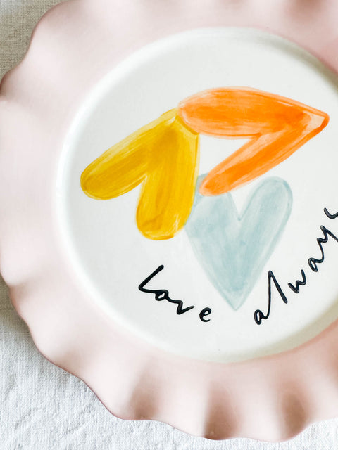 Assiette Love always