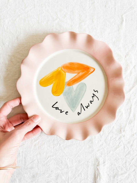 Assiette Love always