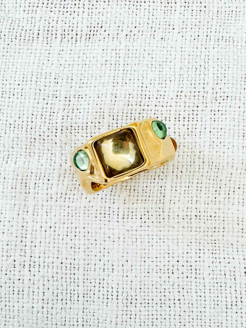 Bague Riley Verte