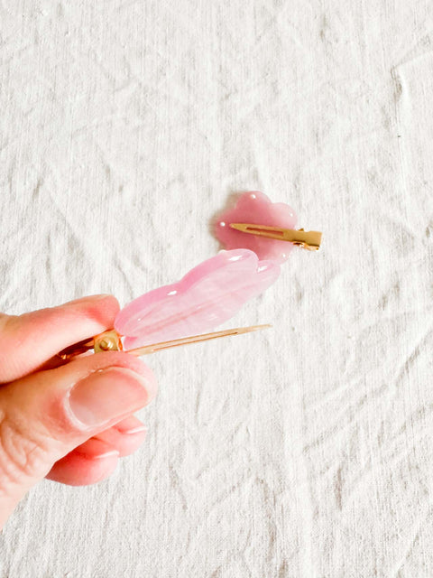 Lot de 2 Barrettes Pinky