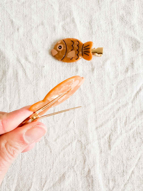 Lot de 2 Barrettes Taiyaki