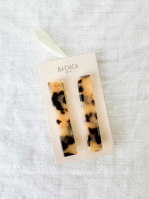 Lot de 2 barrettes Ecailles