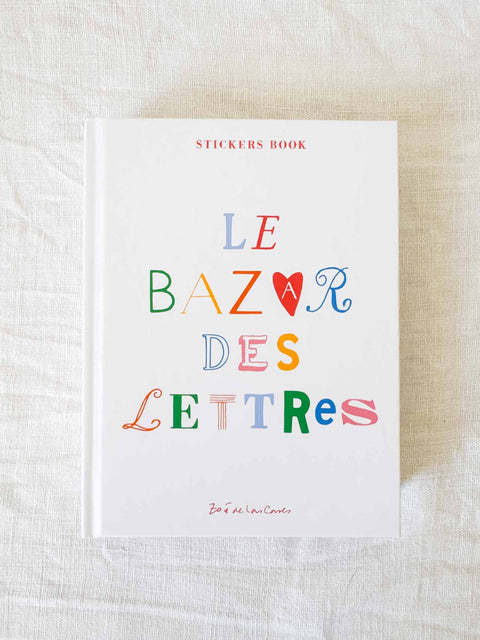 Stickers book Le bazar des lettres