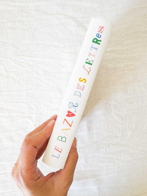 Stickers book Le bazar des lettres
