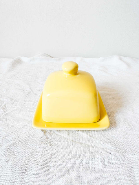 Mini beurrier jaune
