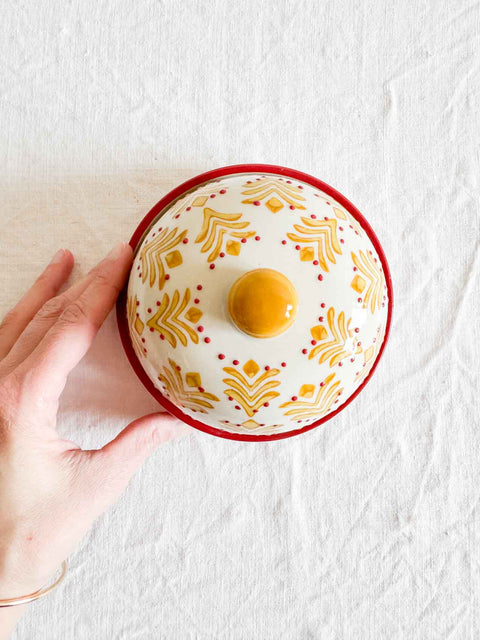 Beurrier Oriental - Jaune/Rouge