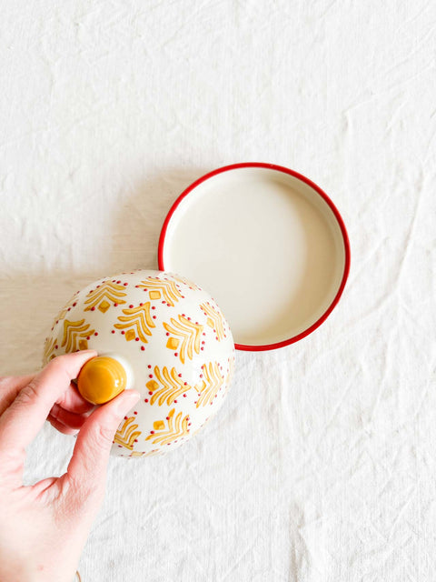 Beurrier Oriental - Jaune/Rouge