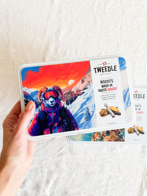 Boîte métal biscuits Bélier