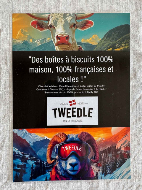 Boîte métal biscuits Bélier