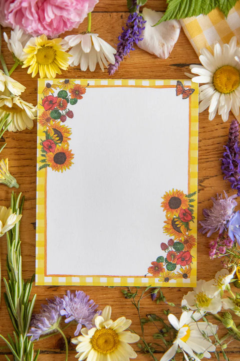Bloc notes A6 Tournesol