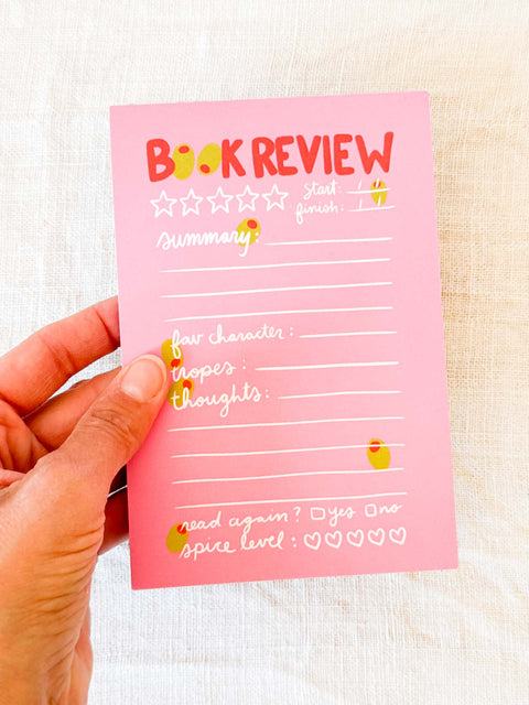Bloc notes critiques livres
