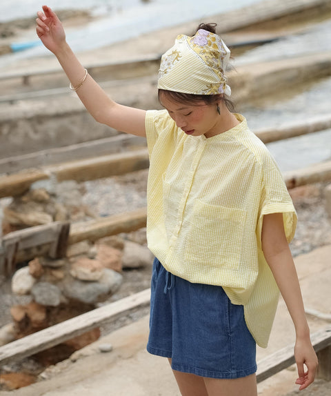 Blouse Filly Rayure Jaune