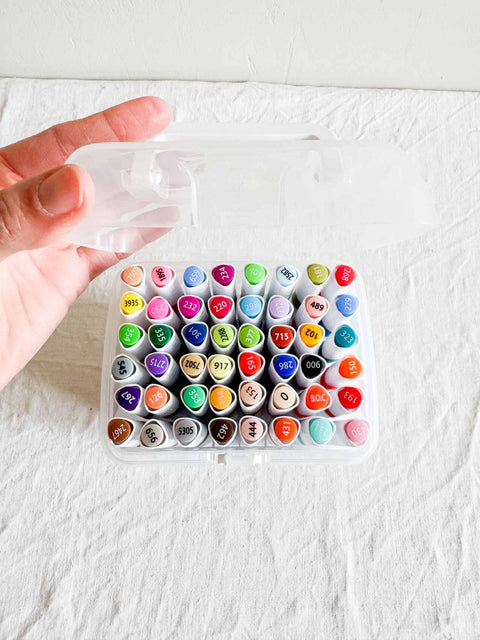 Ensemble de 48 feutres - Art markers