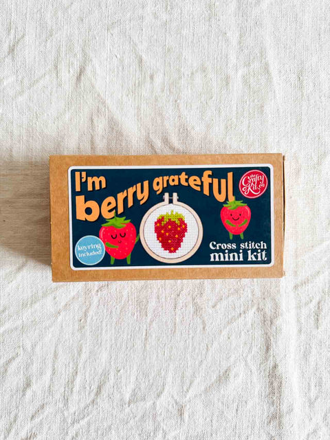 Mini kit porte-clé à broder