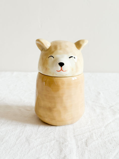 Boîte Puk - Ours Marron