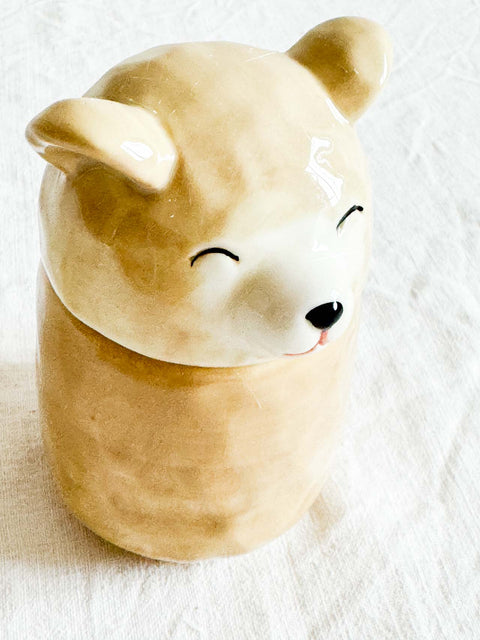 Boîte Puk - Ours Marron