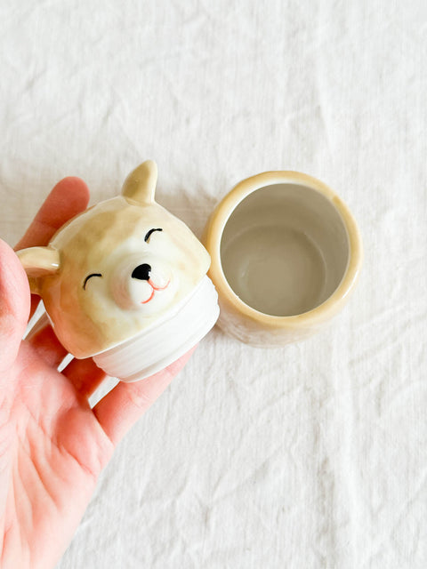 Boîte Puk - Ours Marron